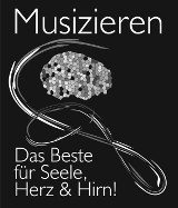 Musizieren eckig schwarz